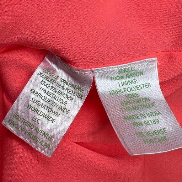 Lilly‎ Pulitzer Rachelle Pink Sun Ray Dress Size Medium - Picture 7 of 7